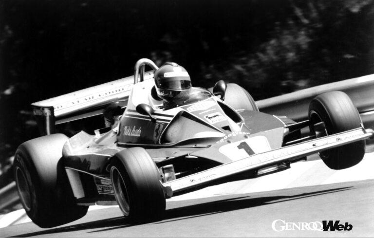 F1での熱狂を体現したような1976年のニキ・ラウダの走り。