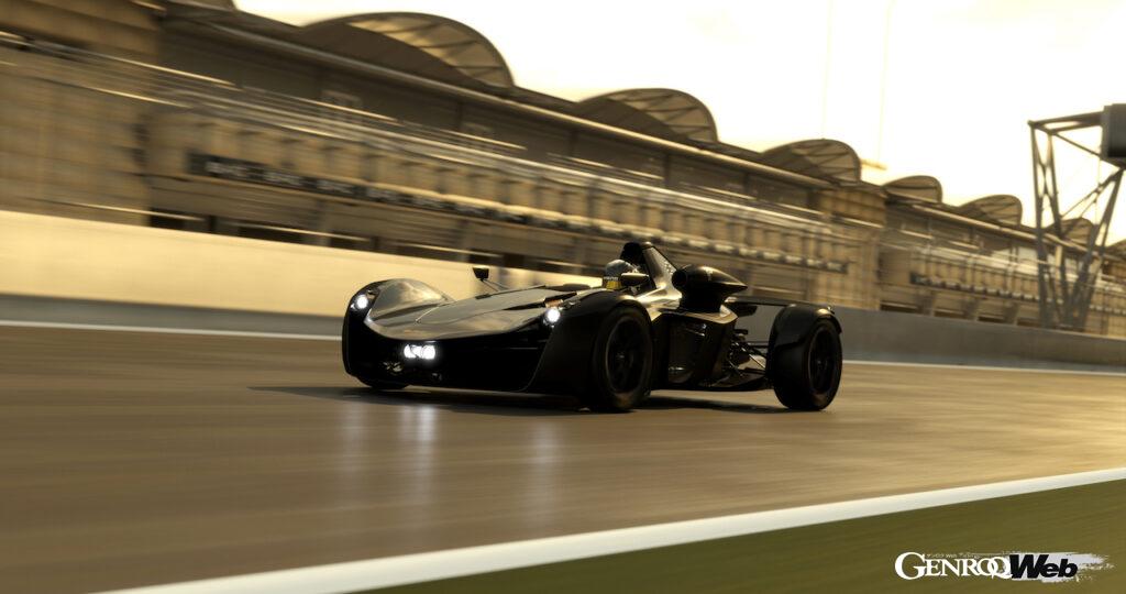 「F1サウジアラビアGPにナンバー付きシングルシーターの「BAC Mono R」が登場して猛烈アピール【動画】」の1枚目の画像