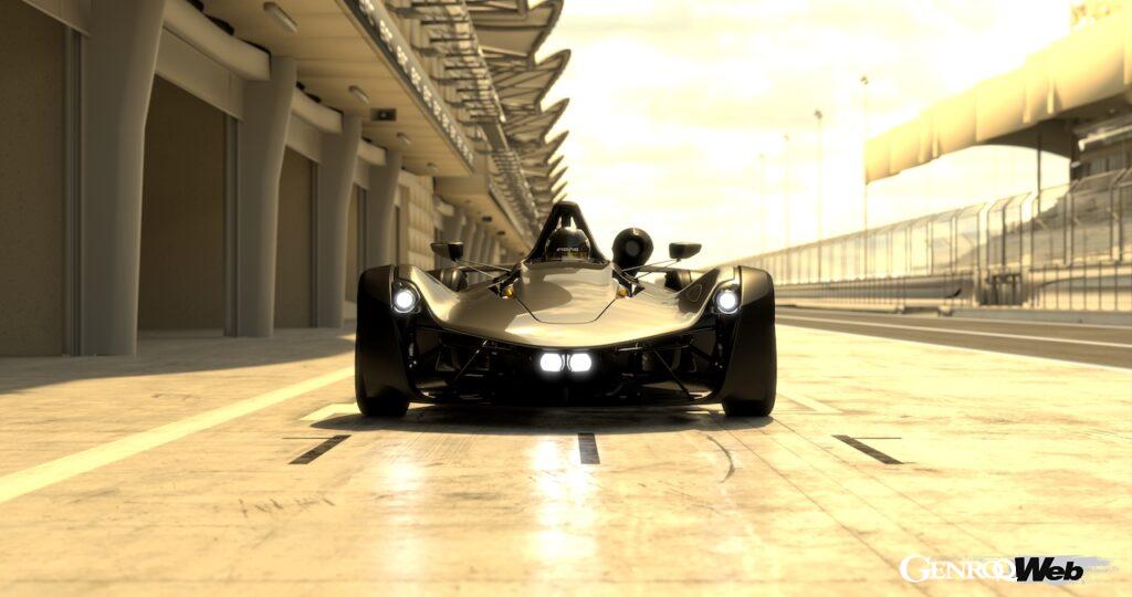 「F1サウジアラビアGPにナンバー付きシングルシーターの「BAC Mono R」が登場して猛烈アピール【動画】」の7枚目の画像