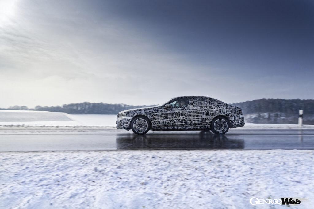「「寒冷地における不安を払拭できるか？」フル電動モデル「BMW i5 セダン」が北極圏でテスト実施【動画】」の25枚目の画像