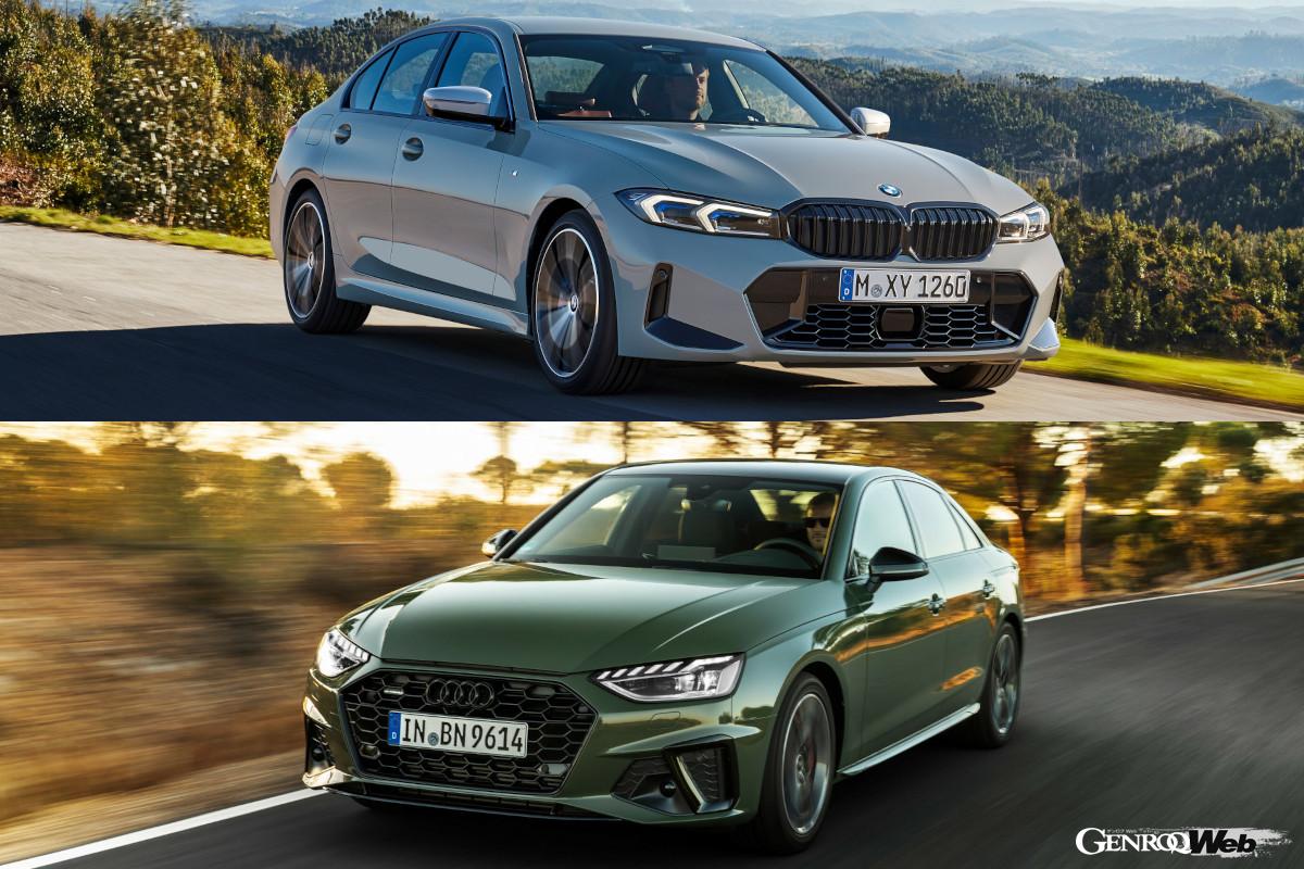 「「どちらがリーズナブルなの？」BMW3シリーズとアウディA4のベーシックグレード比較」の1枚目の画像