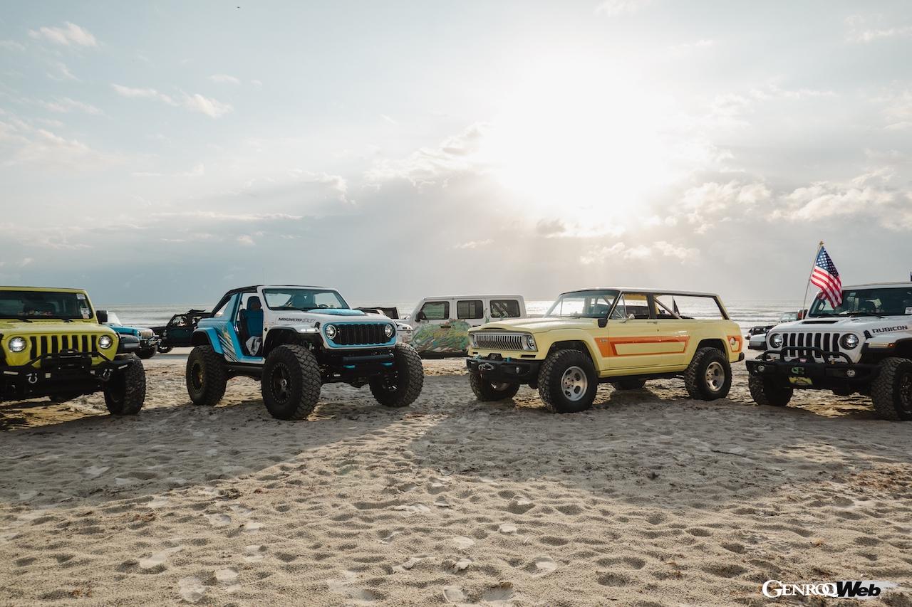 New and vintage Jeeps gather at Jeep Beach 2023, the largest event for Jeep enthusiasts ‘230,000 visitors, 30,000 vehicles or more'[فيديو]|  GENROQ Web