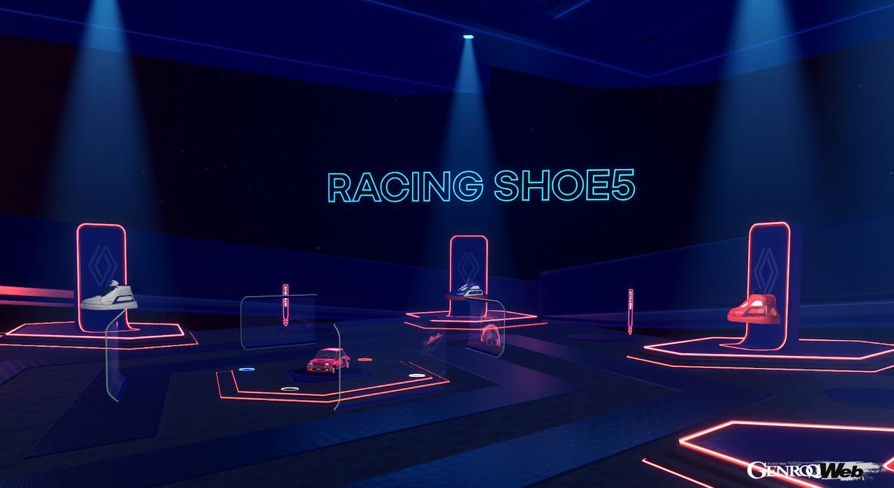 「ルノー5ターボをイメージしたスニーカー「RACING SHOE5」がルノーのバーチャルショップで960足限定販売【動画】」の5枚目の画像