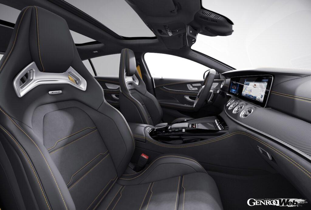 「「メルセデスAMG GT 4ドアクーペ」直6モデルのエアロダイナミクスをアップデートして標準装備を充実」の11枚目の画像