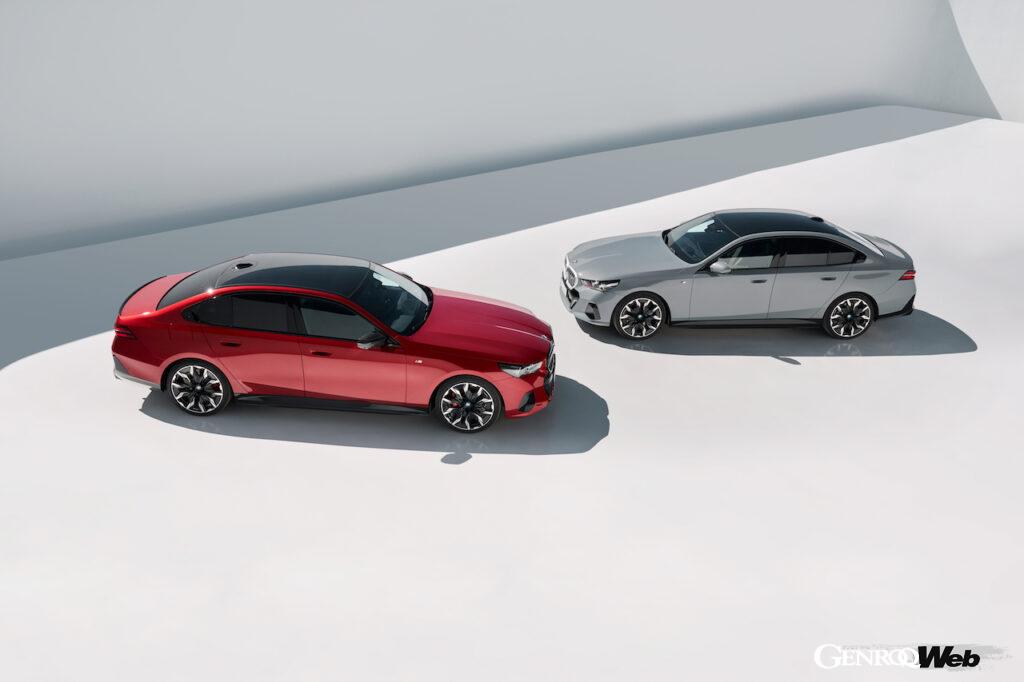 新型「BMW 5シリーズ セダン」のエクステリア。