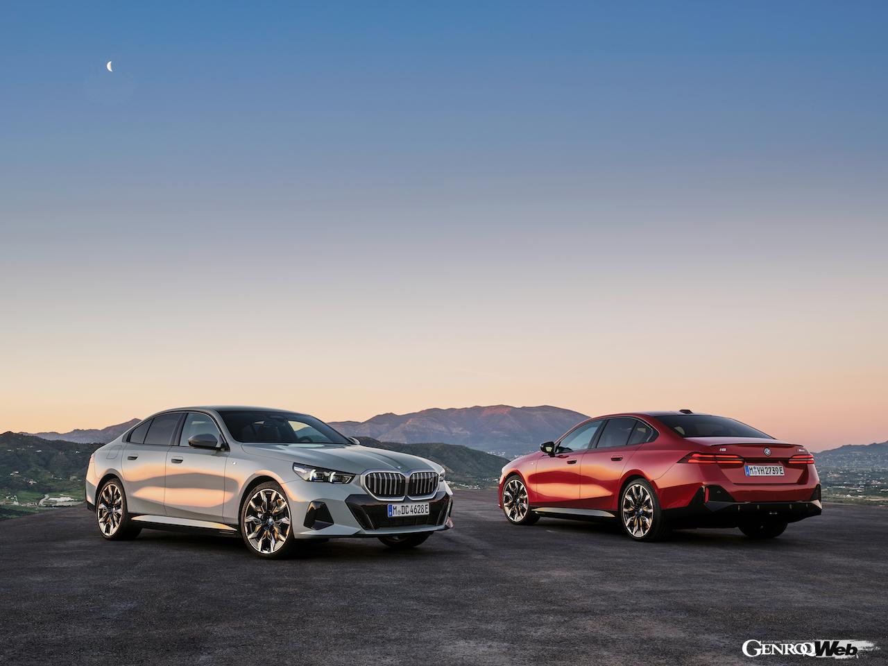 「新型「BMW 5シリーズ セダン」が豊富なパワートレイン展開でデビュー「初のフル電動モデルも」「ツーリングは2024年春」」の5枚目の画像