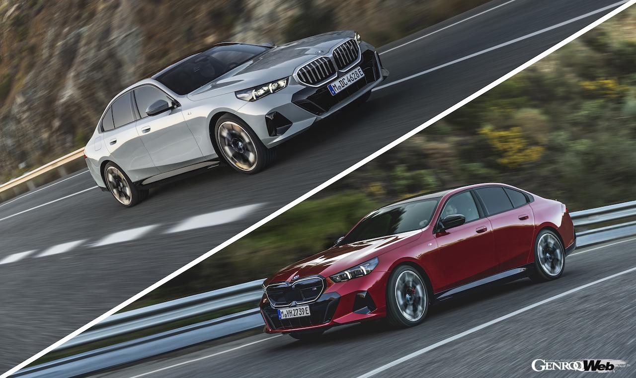「新型「BMW 5シリーズ セダン」が豊富なパワートレイン展開でデビュー「初のフル電動モデルも」「ツーリングは2024年春」」の17枚目の画像