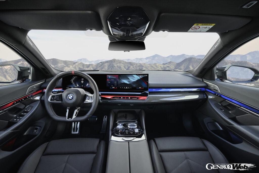 「新型「BMW 5シリーズ セダン」が豊富なパワートレイン展開でデビュー「初のフル電動モデルも」「ツーリングは2024年春」」の19枚目の画像