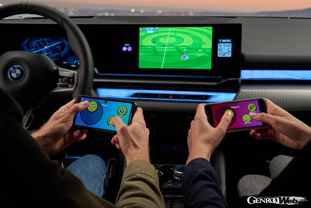 「BMWが新型「5シリーズ」「i5」に車載ゲーム機能を導入「EVなら充電中にゲームで暇つぶし？」」の3枚目の画像