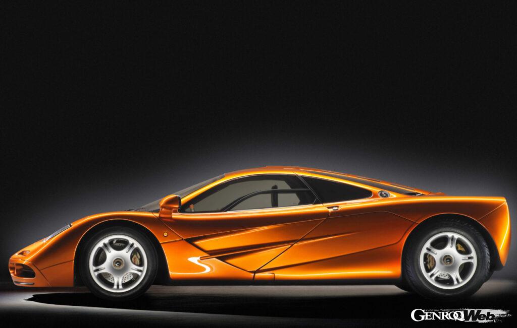 現在のブランドを形作った「マクラーレンF1」。現在では極めて貴重な車として認識されており、オークションでは20億円を超える値が付いているという。