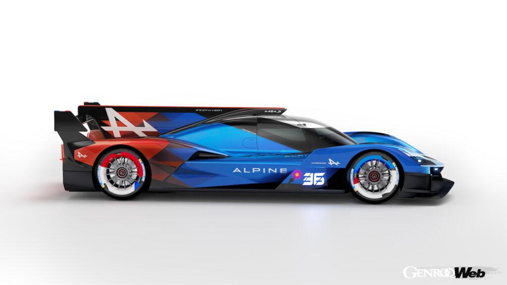 「アルピーヌがLMDhレーシングカー「A424_β」発表「3.4リッターV6ターボ＋モーターのハイブリッド」」の15枚目の画像