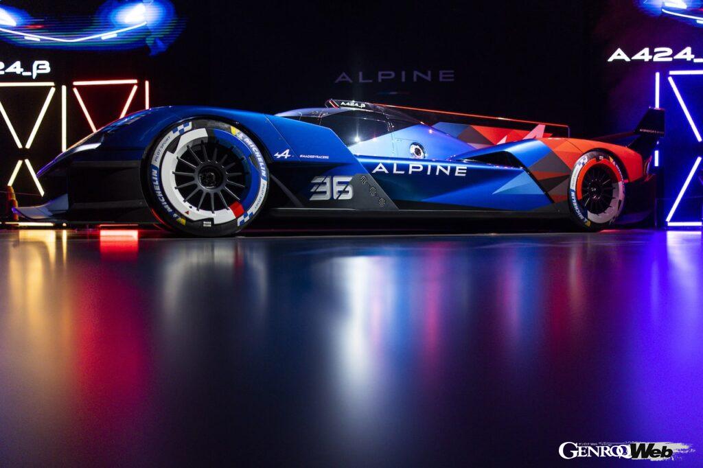 「アルピーヌがLMDhレーシングカー「A424_β」発表「3.4リッターV6ターボ＋モーターのハイブリッド」」の5枚目の画像