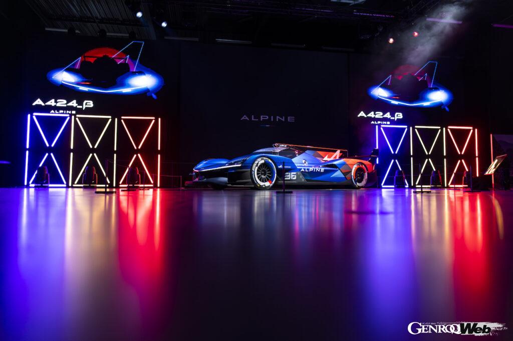 「アルピーヌがLMDhレーシングカー「A424_β」発表「3.4リッターV6ターボ＋モーターのハイブリッド」」の6枚目の画像