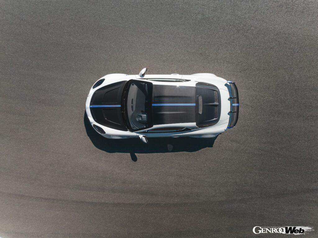 「100台限定「アルピーヌ A110 R ル・マン」がサルト・サーキットで発表「耐久レーシングカーのウイングを採用」【動画】」の28枚目の画像