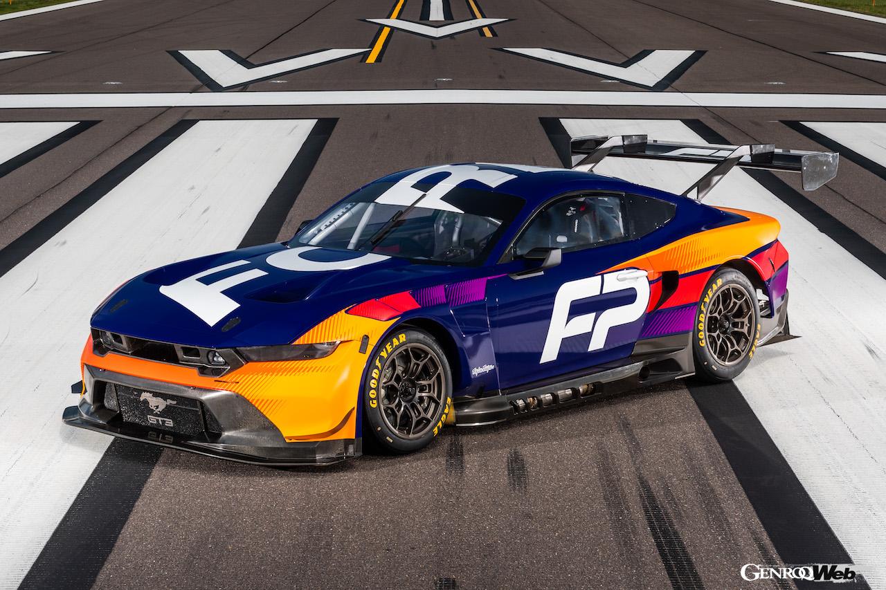 フォードの最新レーシングカー「マスタング GT3」は2024年シーズンのル 
