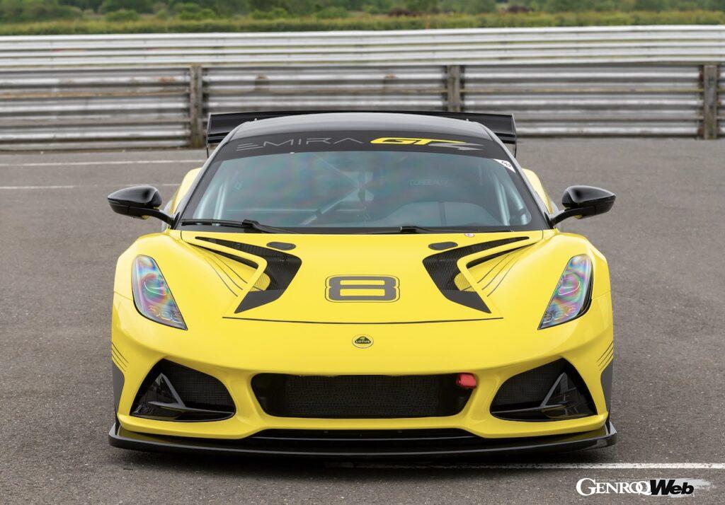 「ロータスのカスタマー向け最新レーシングカー「エミーラ GT4」は2023年夏デリバリー開始「最高出力は461PS」」の14枚目の画像
