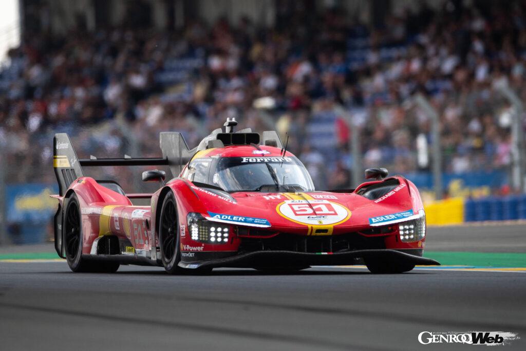 「2023年ル・マン24時間レースで「フェラーリ 499P」が総合優勝「50年ぶりのトップクラス参戦」【動画】」の2枚目の画像