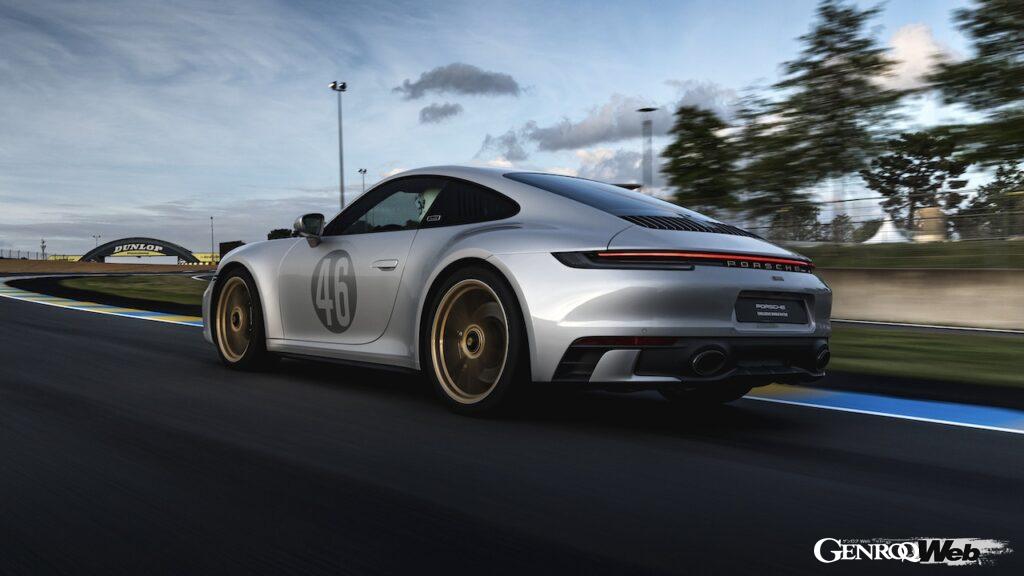 「ル・マン100周年を記念した「ポルシェ 911 カレラ GTS ル・マン サントネール エディション」【動画】」の9枚目の画像