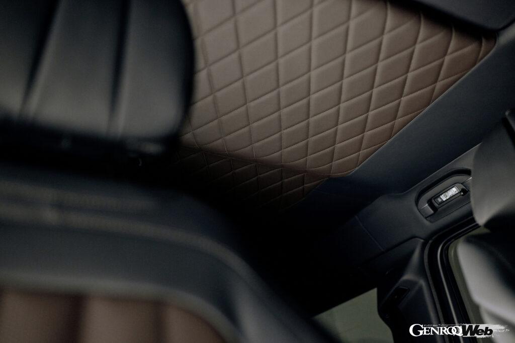 1500台が限定販売される「メルセデス・ベンツ G 500 ファイナル・エディション」のインテリア。