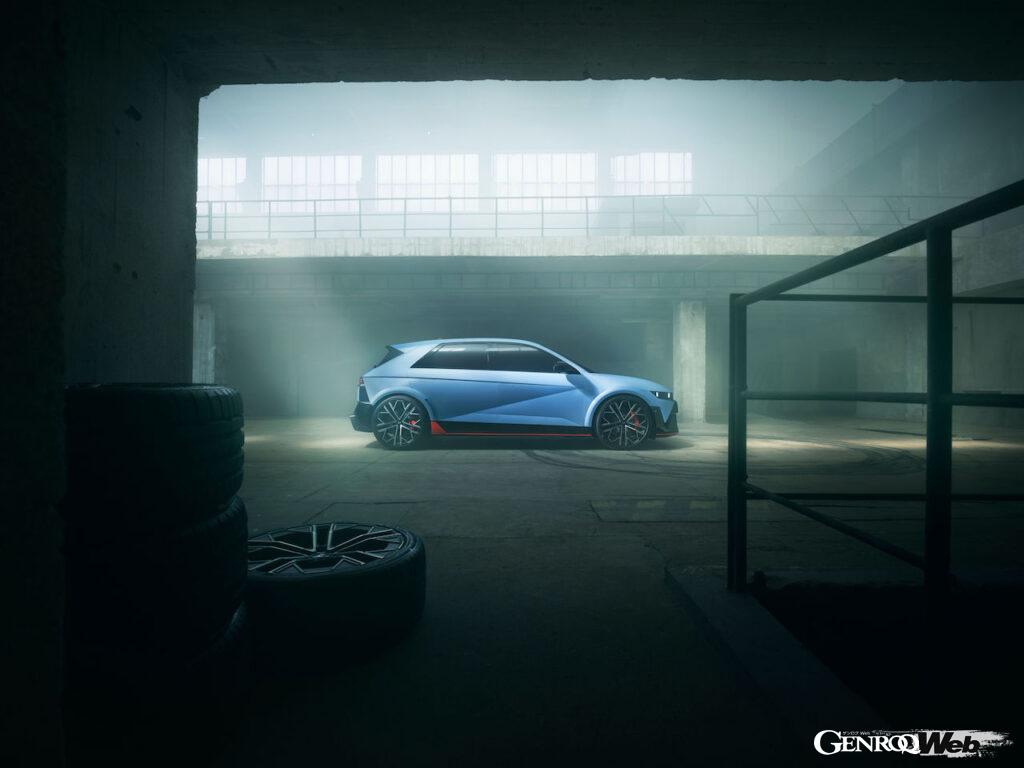 「ヒョンデ N初のフル電動モデル「アイオニック 5 N」がグッドウッドで走行シーン披露【動画】」の7枚目の画像
