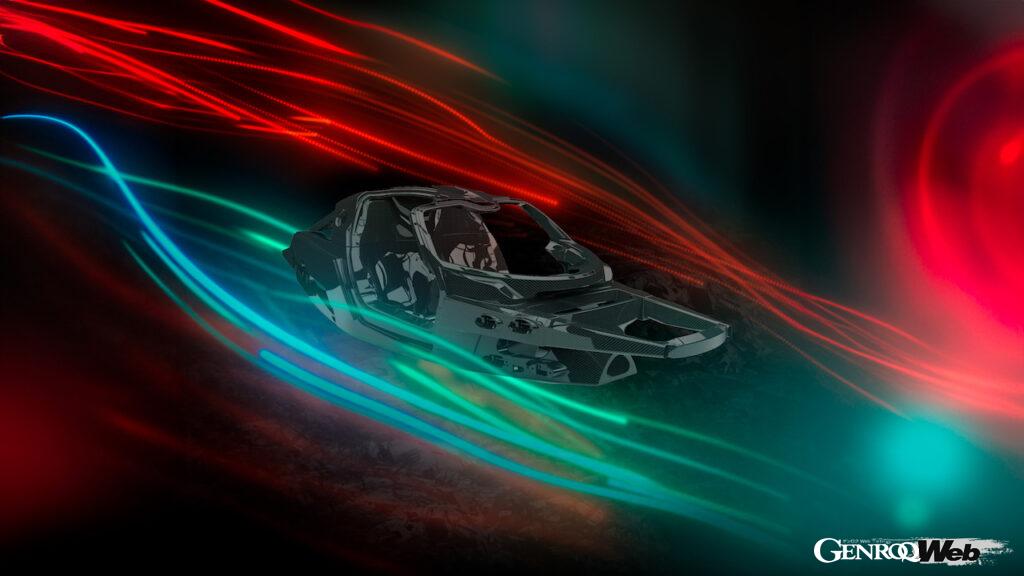 「ゼンヴォが開発中のハイパーカー「オーロラ」用カーボンファイバー製モノコックを公開」の1枚目の画像