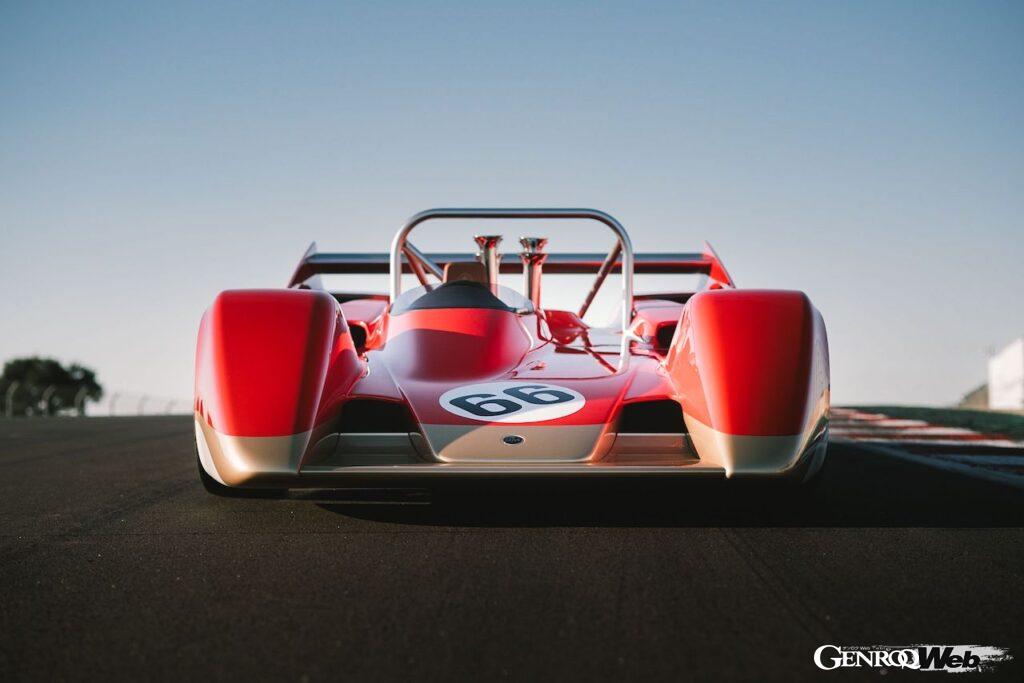 「GT3に匹敵するパフォーマンスを誇る「ロータス タイプ 66」デビュー「見た目はCan-Amレーシングカーだけど中身は最新」」の2枚目の画像