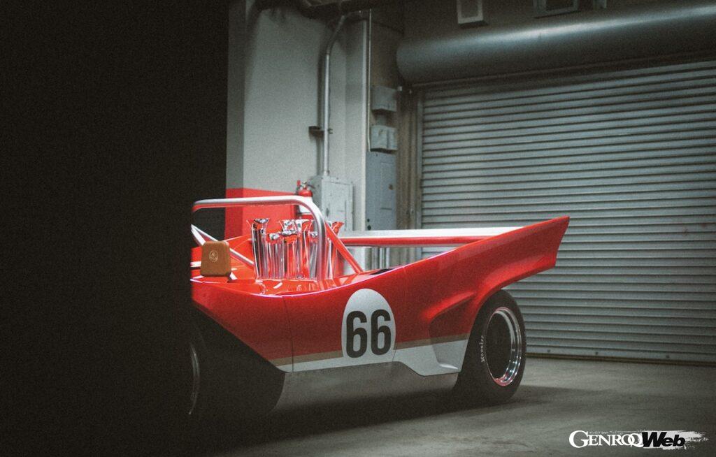 「GT3に匹敵するパフォーマンスを誇る「ロータス タイプ 66」デビュー「見た目はCan-Amレーシングカーだけど中身は最新」」の8枚目の画像
