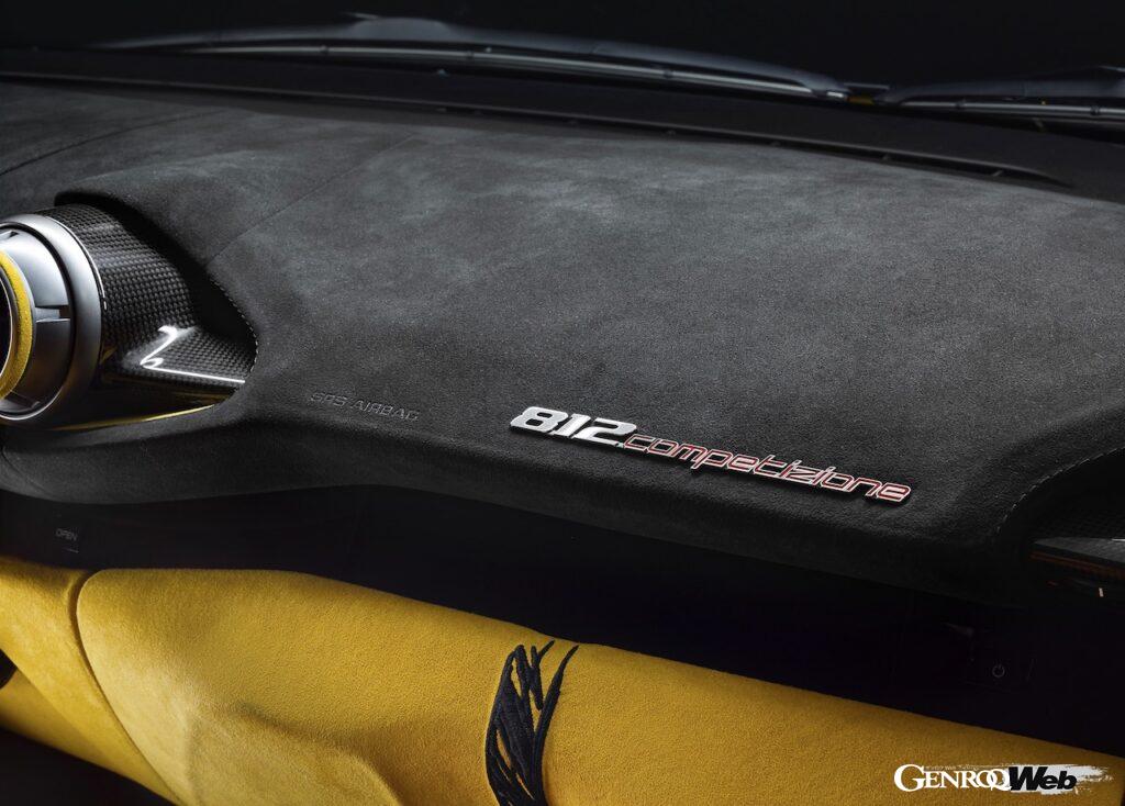 「世界に1台の「フェラーリ 812 コンペティツィオーネ」のボディ全面に描かれたドローイングは何を表現したか【動画】」の9枚目の画像