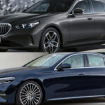 「新型「BMW 5シリーズ」と「メルセデス・ベンツ Eクラス」をディーゼルマイルドハイブリッド＋AWDで比較」の1枚目の画像ギャラリーへのリンク