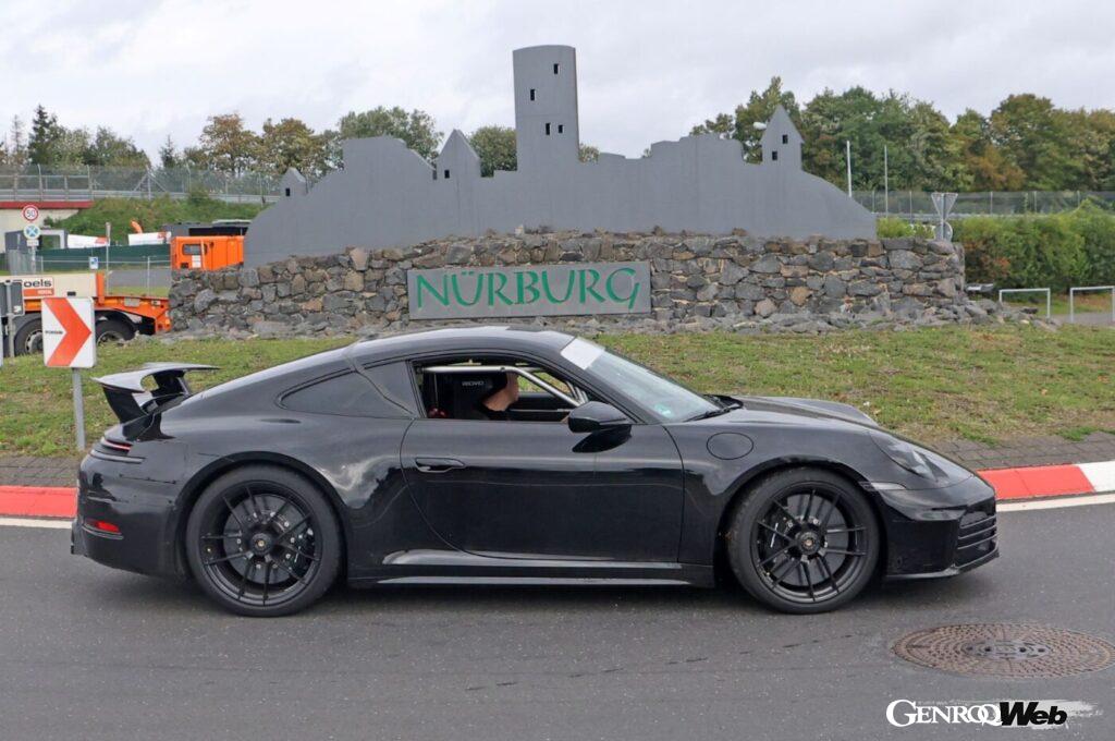 「【スクープ！】「ポルシェ 911 GTS」がマイナーチェンジで大型リヤウイングを装備する？」の3枚目の画像