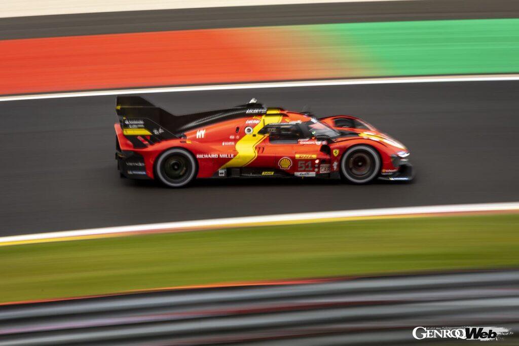 「WEC第6戦富士スピードウェイ「トヨタのホームコースでの勝利を狙う」2台のフェラーリ 499P」の2枚目の画像