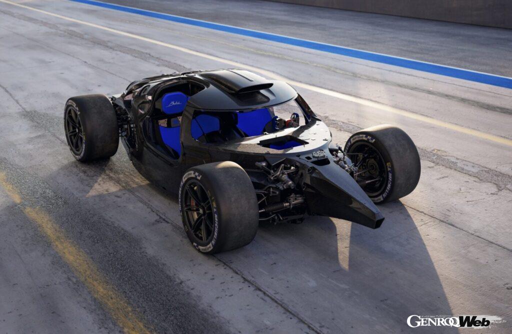 「ル・マン用レーシングカー安全規程をクリアする「ブガッティ ボリード」の肝はカーボンファイバー製モノコック」の1枚目の画像