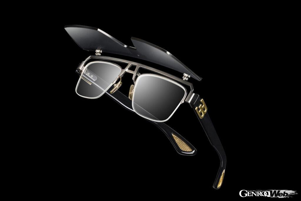 ブガッティ製ハイパースポーツをイメージし、著名な眼鏡デザイナーのラリー・D・サンズが手がけた「ブガッティ・アイウェア・コレクション・トゥー」が登場した。