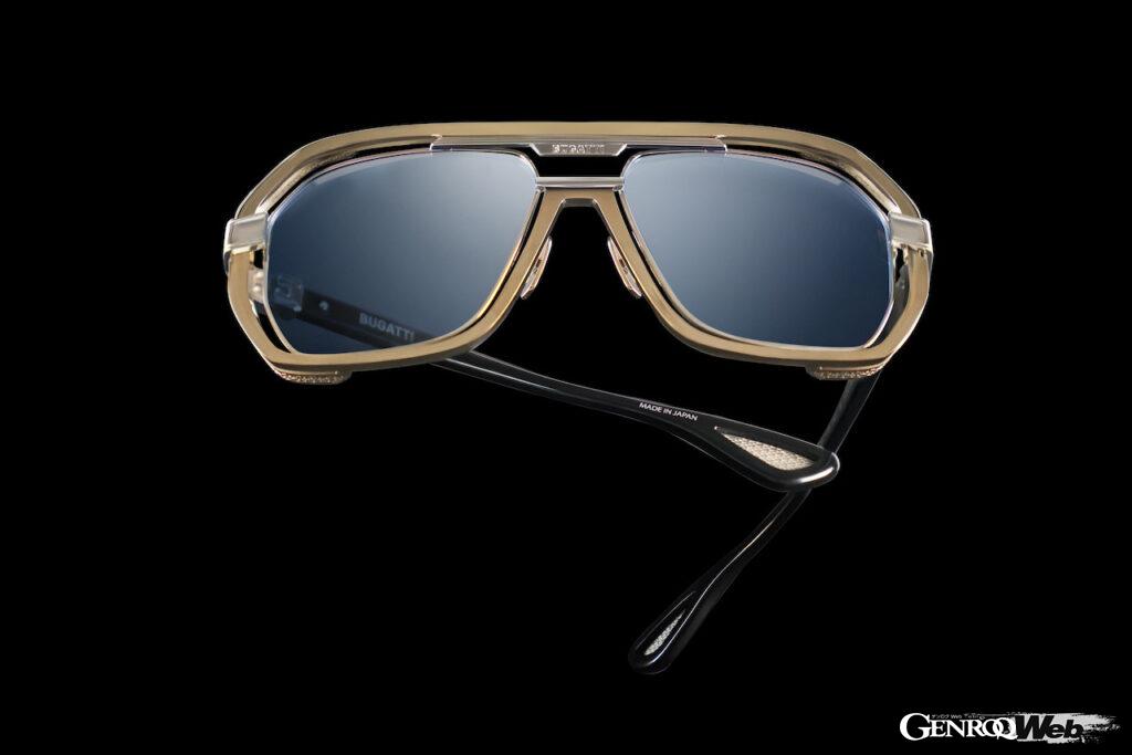 著名な眼鏡デザイナーのラリー・D・サンズにってデザインされた「ブガッティ・アイウェア・コレクション・トゥー」。