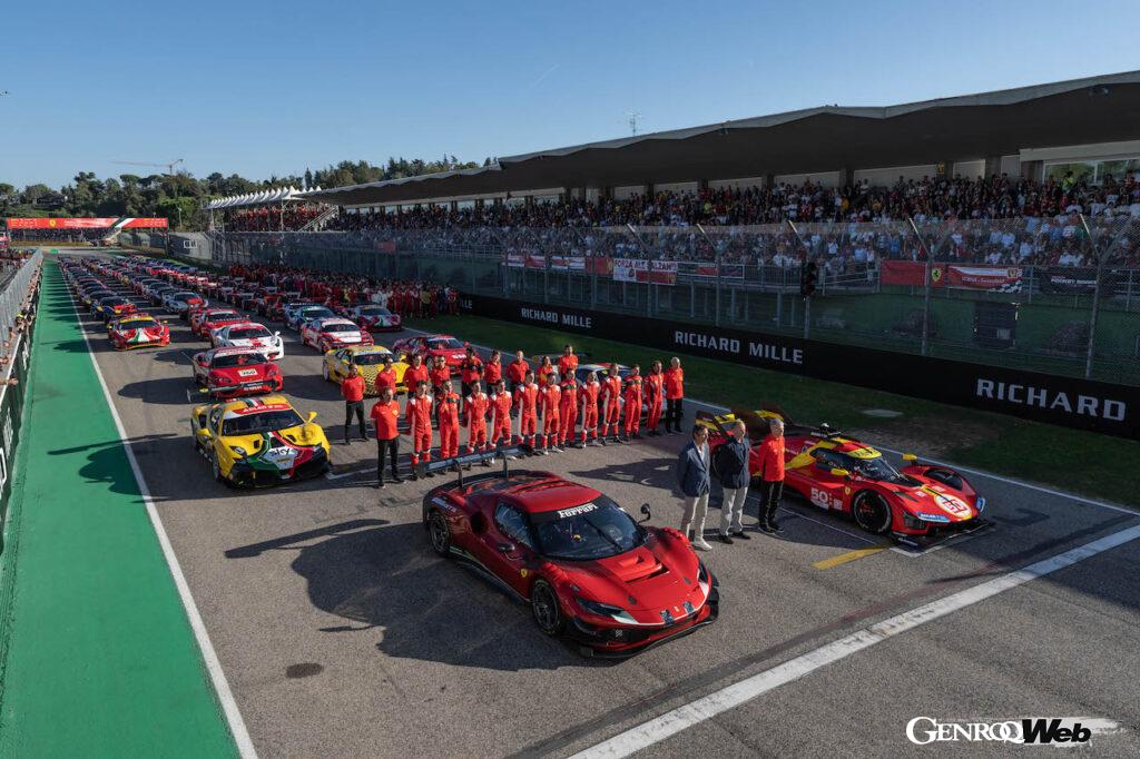 「レーシング・フェラーリの祭典「2023 フィナーリ・モンディアーリ・フェラーリ」がイタリア・ムジェロで開催「499Pと296 GT3も登場」」の3枚目の画像