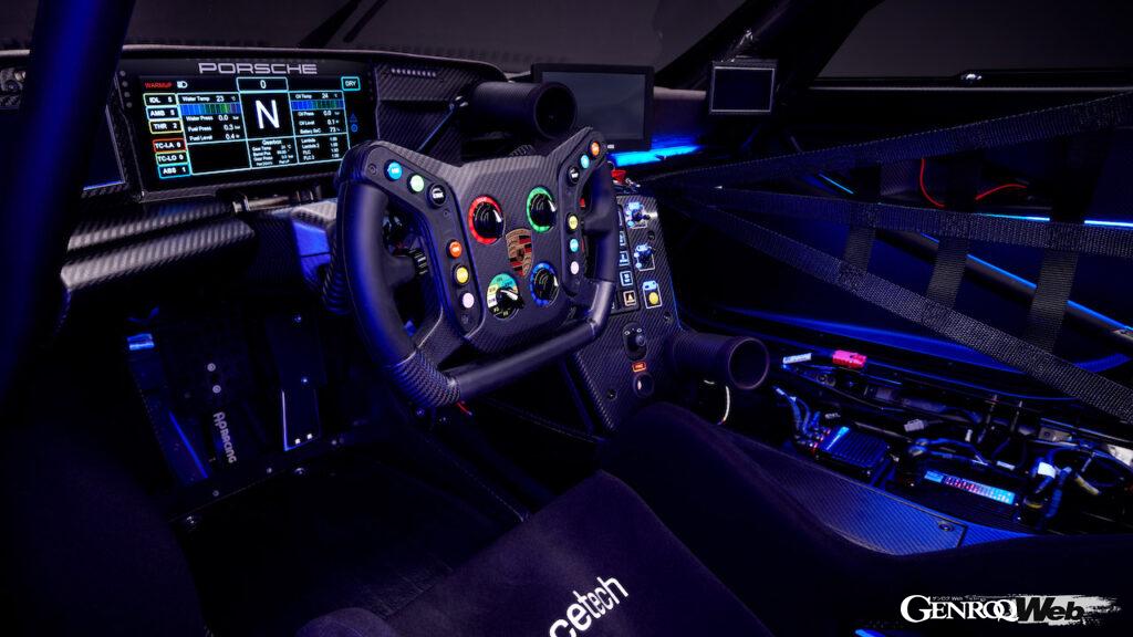 「GT3レーシングカーベースの「ポルシェ 911 GT3 R レンシュポルト」ワールドプレミア【動画】」の1枚目の画像