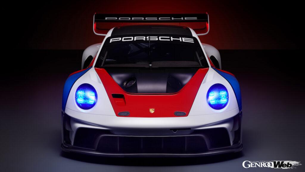 「GT3レーシングカーベースの「ポルシェ 911 GT3 R レンシュポルト」ワールドプレミア【動画】」の7枚目の画像