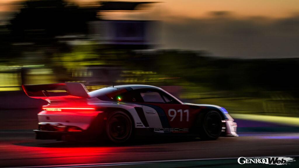 「GT3レーシングカーベースの「ポルシェ 911 GT3 R レンシュポルト」ワールドプレミア【動画】」の14枚目の画像
