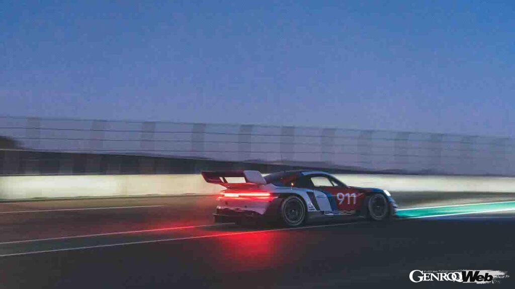 「GT3レーシングカーベースの「ポルシェ 911 GT3 R レンシュポルト」ワールドプレミア【動画】」の3枚目の画像