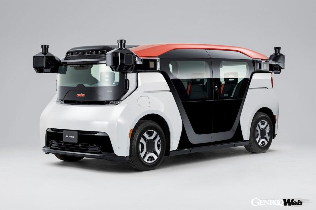2026年から電動自動運転車両「クルーズ オリジン」による、タクシーサービスが日本で開始される。