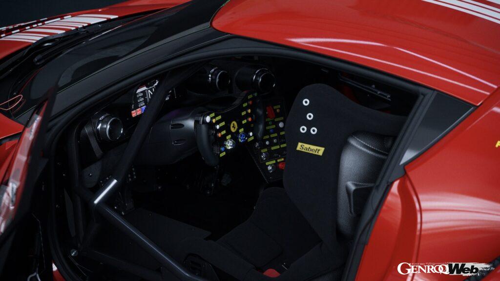 「GT3マシンに迫る性能のワンメイクレース仕様「フェラーリ 296 チャレンジ」デビュー【動画】」の16枚目の画像