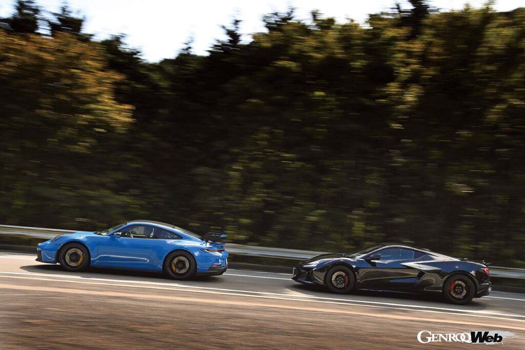 「「シボレー コルベット Z06」と「ポルシェ 911 GT3」に乗って噛み締めるNAエンジンの愉しみ」の2枚目の画像