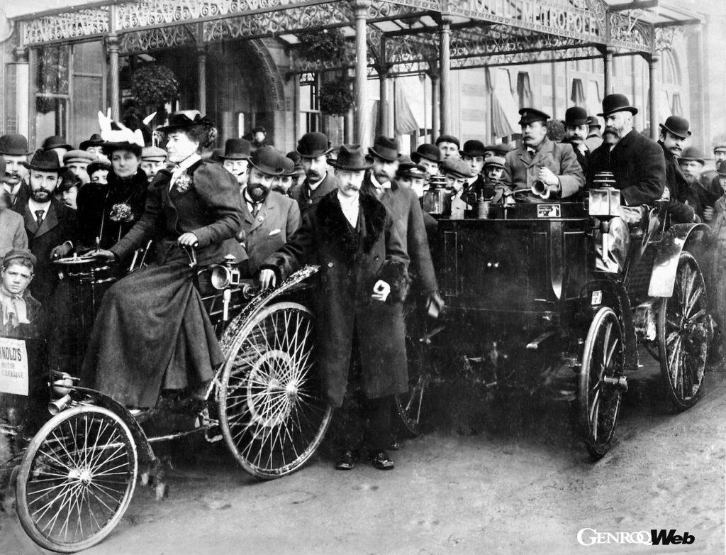 「1896年に起源を持つ世界最古の自動車イベントに1904年製「メルセデス・シンプレックス 28/32 hp」が参加」の4枚目の画像