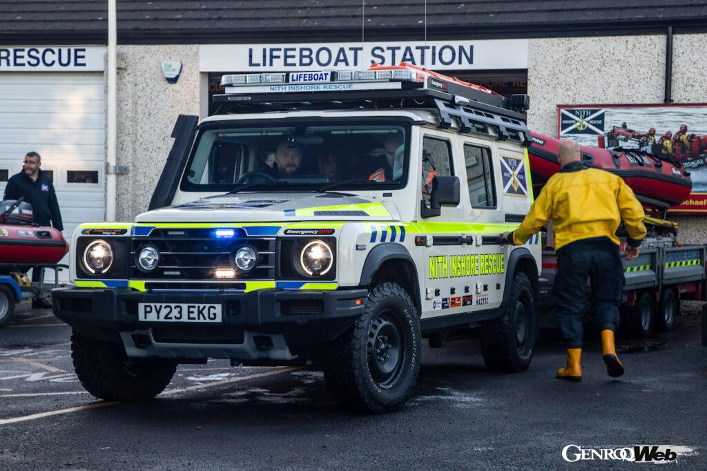「スコットランドの沿岸救助隊が老朽化した「ディフェンダー」の後継車両に選んだ「イネオス グレナディア」とは？」の3枚目の画像