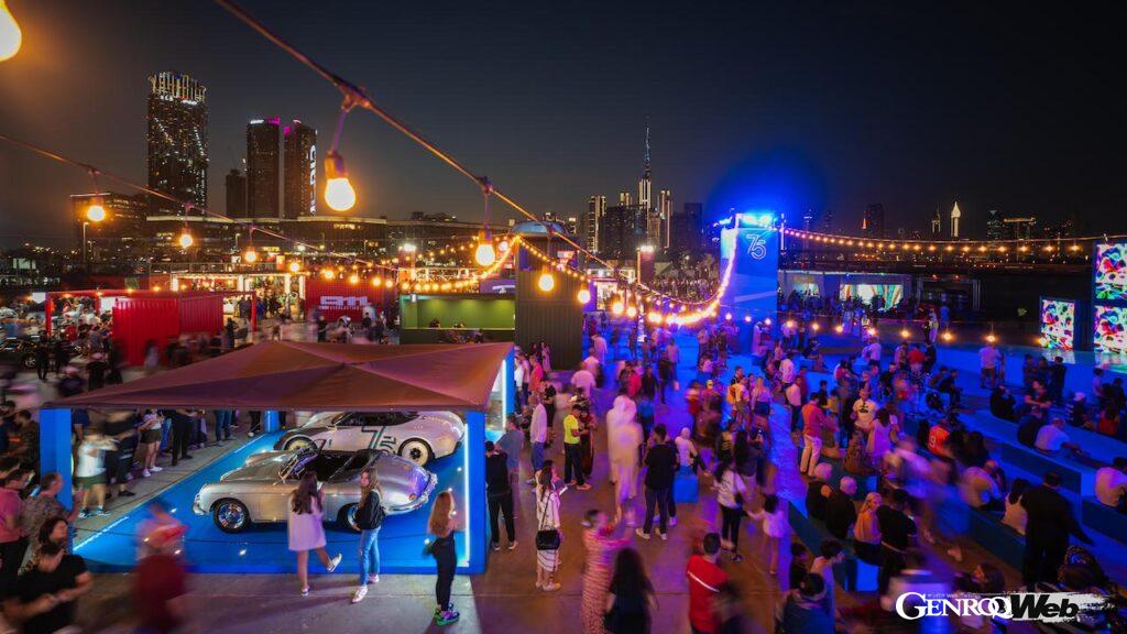 「ポルシェが中東ドバイでイベントを開催「ギネス記録の超巨大911バルーンも登場」」の8枚目の画像