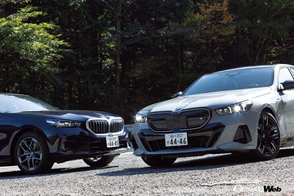 「【比較試乗】最新「BMW 5シリーズ」はリラックスして乗れる「523i」と怒涛の加速を見せる「i5 M60」でどちらを選ぶ？」の15枚目の画像