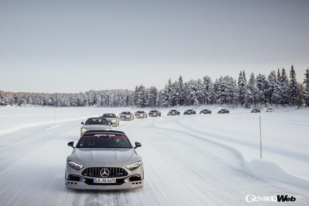「2024年「AMGエクスペリエンス・オン・アイス」の目玉は「Gクラス」の雪上ドライビング体験」の2枚目の画像