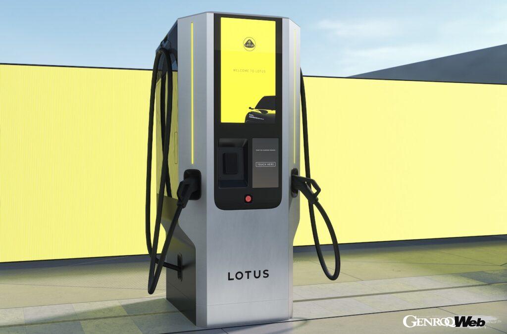 ロータス・カーズは独自開発した最新の充電システムを、中国において初導入した。