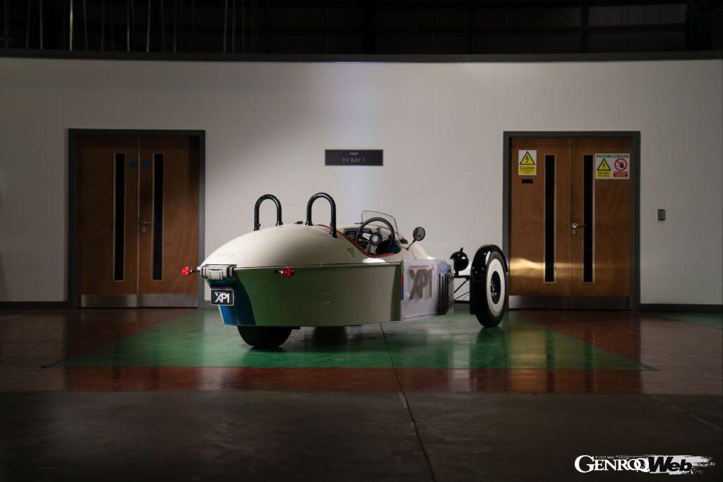 「モーガンが将来のフル電動モデル投入に向けてプロトタイプ3輪スポーツ「XP-1」を公開【動画】」の3枚目の画像
