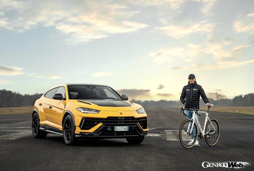 自転車競技最強のアスリート、マチュー・ファン・デル・プールがランボルギーニのスペシャル動画『Beyond Speed』に登場した。